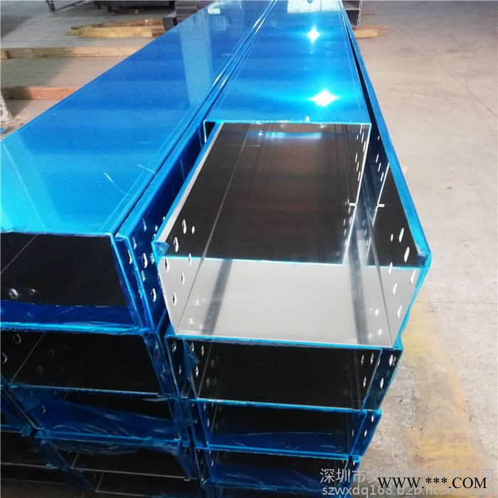 广东江门铝合金电线电缆桥架 铝合金线槽槽盒 方形铝合金线槽 轻质铝合金1001001.0图6