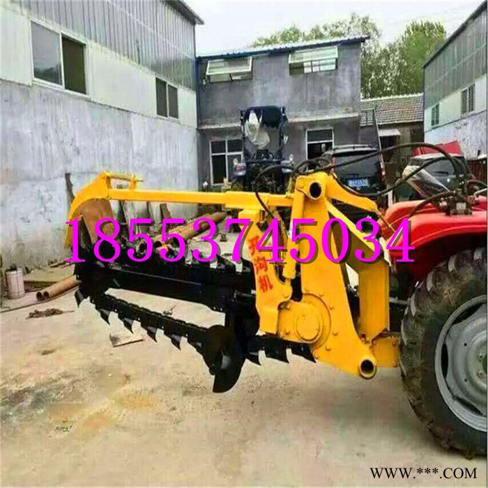 水泥路面圆盘式开沟机 电线电缆深埋开沟机 农业林业种植施肥开沟机图8