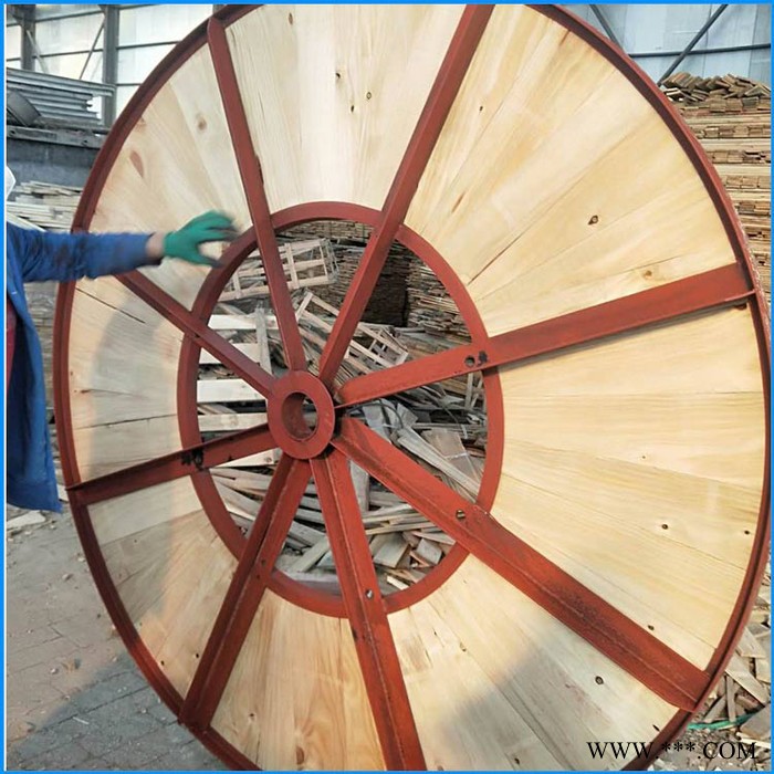 现货供应电缆轴盘铁木轴盘电缆盘  电线轴盘图6