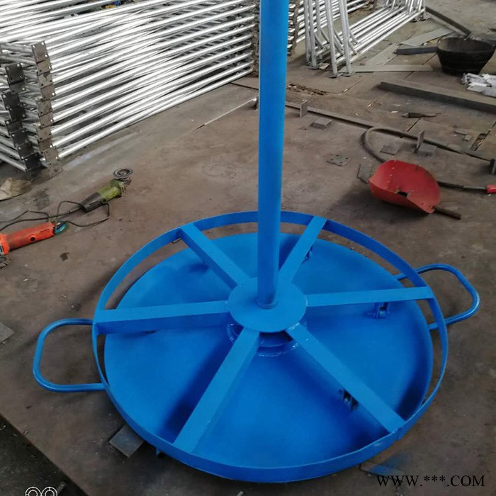 恒龙直销电缆放线盘 电线电缆放线盘 圆盘放线架 3吨卧式加固放线盘图7