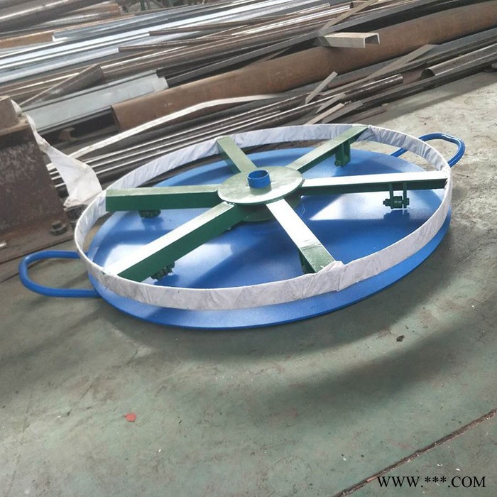 恒龙直销电缆放线盘 电线电缆放线盘 圆盘放线架 3吨卧式加固放线盘图3