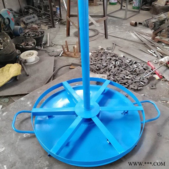 恒龙直销电缆放线盘 电线电缆放线盘 圆盘放线架 3吨卧式加固放线盘图6