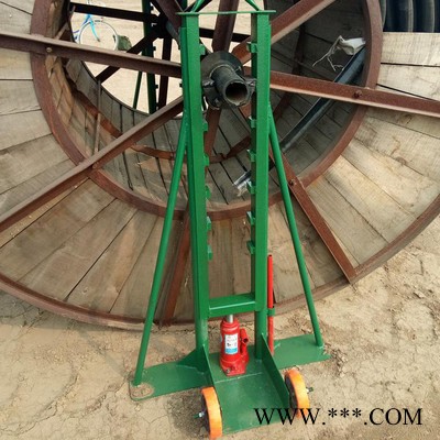 【吉达**供应梯形液压立式电线放线架 线缆电缆放线架 张力电缆放线架子 5吨螺旋放线架图5