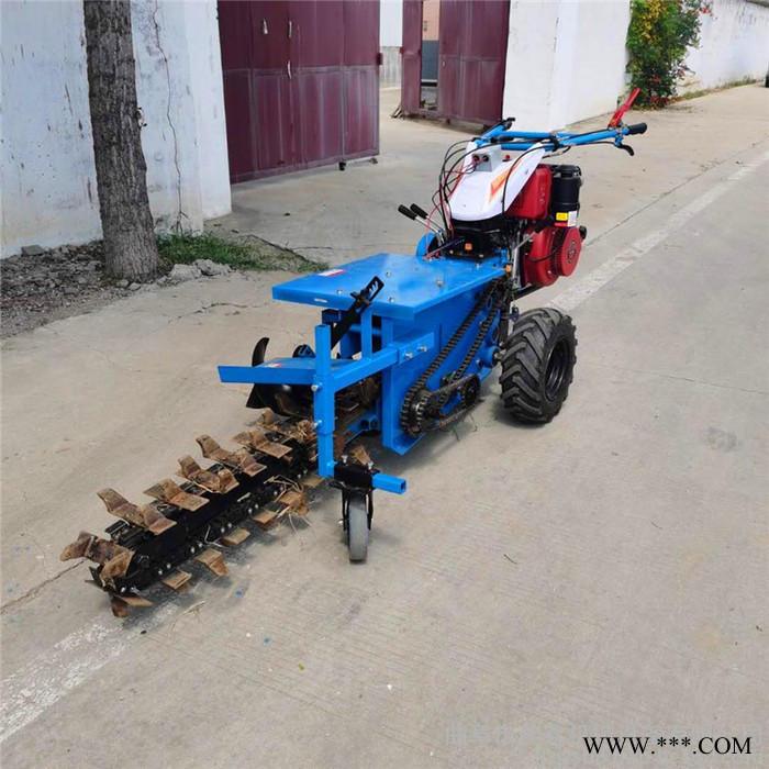 佳鑫葡萄果园施肥开槽机 电线电缆开沟机 双排链开坑机**图2