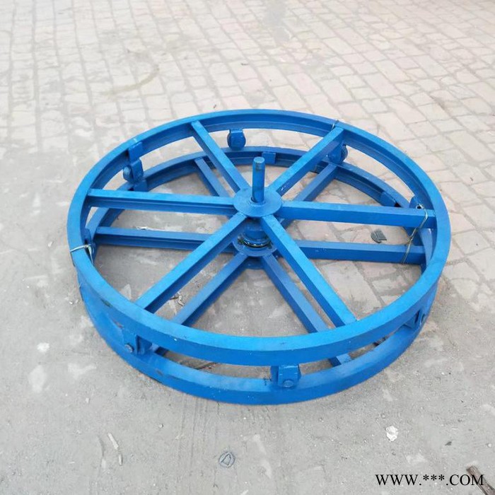 【刻发】卧式槽钢放线架 光缆电线放线盘 钢绞线铝绞线电缆放线盘图3