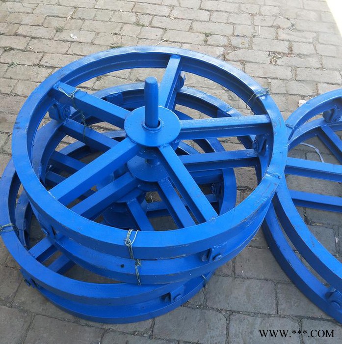 【刻发】卧式槽钢放线架 光缆电线放线盘 钢绞线铝绞线电缆放线盘图2