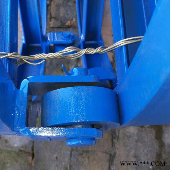 【刻发】卧式槽钢放线架 光缆电线放线盘 钢绞线铝绞线电缆放线盘图4