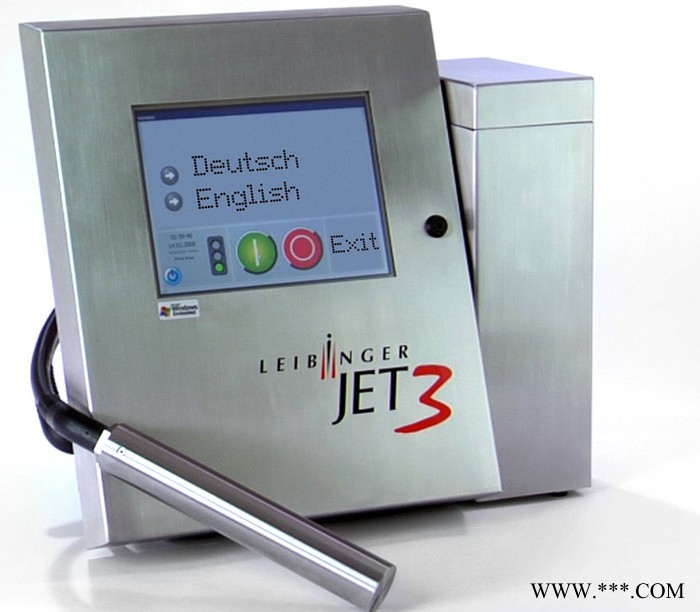 JET3UP德国进口莱宾格喷码机  电线电缆打码机  白墨机黑墨机黄墨机  图案生产日期喷码机图2
