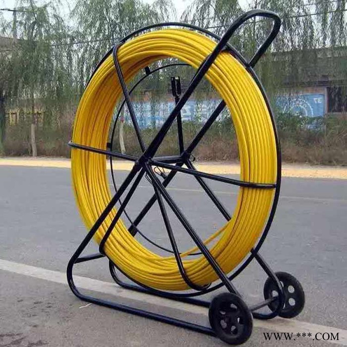 南阳市电缆穿线器电工工具光纤引线器穿管器通管器玻璃钢穿线器电线穿线图2