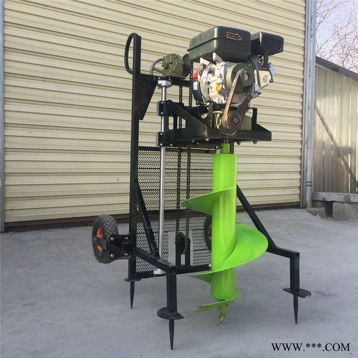 工地电缆挖窝打洞机 便携式挖窝机厂家 电线杆埋设打洞机图6