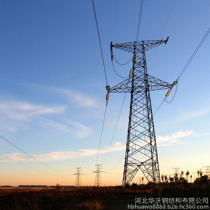 【华沃】全国供应110KV电力塔 35KV输电线路塔 电缆支架 电力塔项目合作 欢迎询价图7