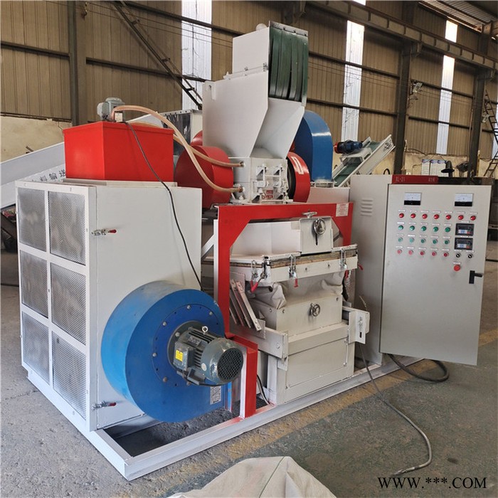 废旧电线粉碎机 杂线回收设备 铜塑分离机 小型铜米机图2