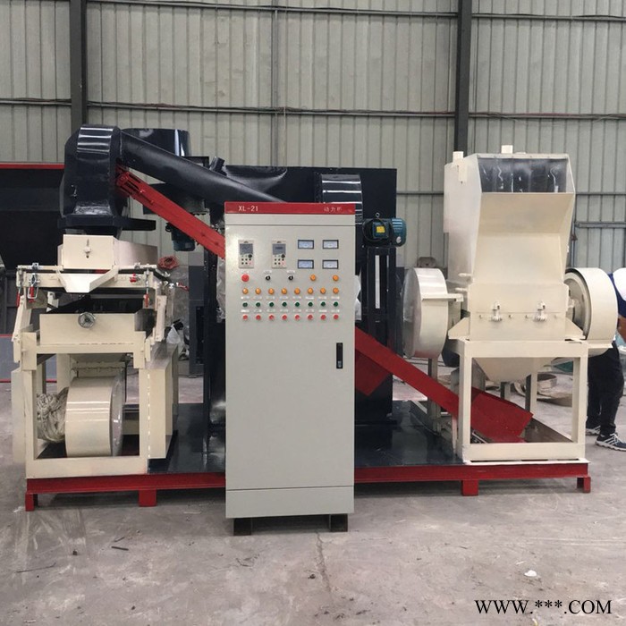 全自动干式铜塑分离机 废旧电线电缆铜米机 铜杂线回收设备图5