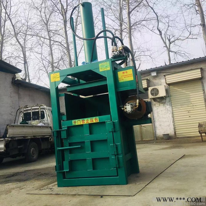 用于废纸回收公司打包机 启航铝合金余料打块机 车间边角料压缩机价格图4