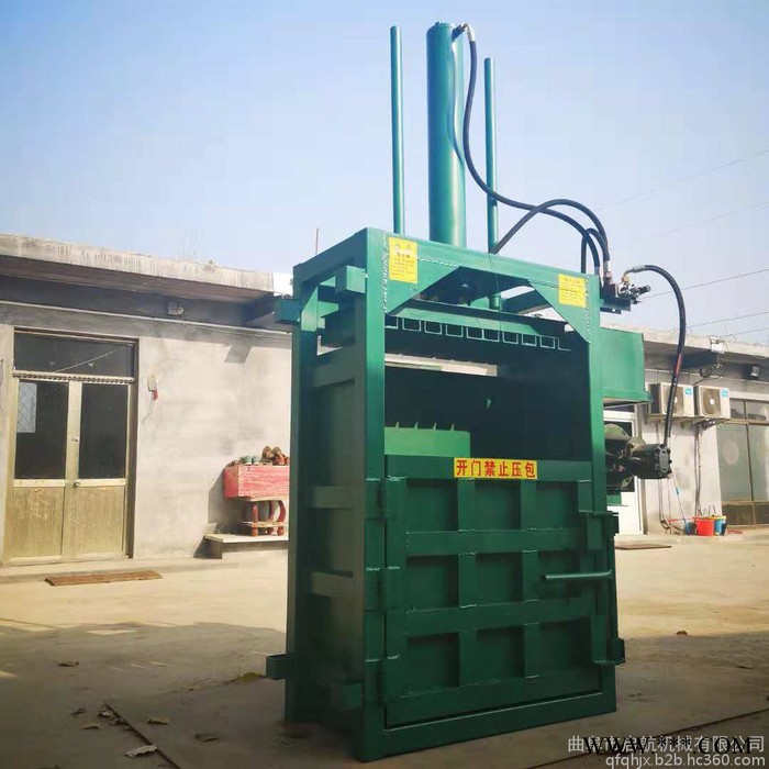 用于废纸回收公司打包机 启航铝合金余料打块机 车间边角料压缩机价格图3