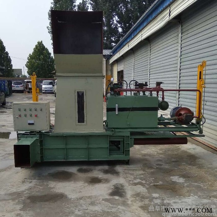 回收站废品立式挤包机 金佳立式海绵回收打包机 铝合金废料下角料打包机图8