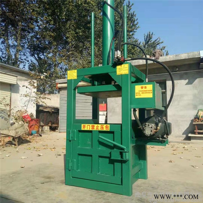 回收站废品立式挤包机 金佳立式海绵回收打包机 铝合金废料下角料打包机图7