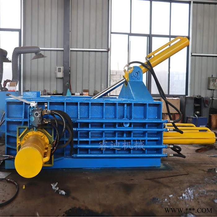 160吨卧式废铝合金压块机废品回收金属压块机废铁边角料压块机图5