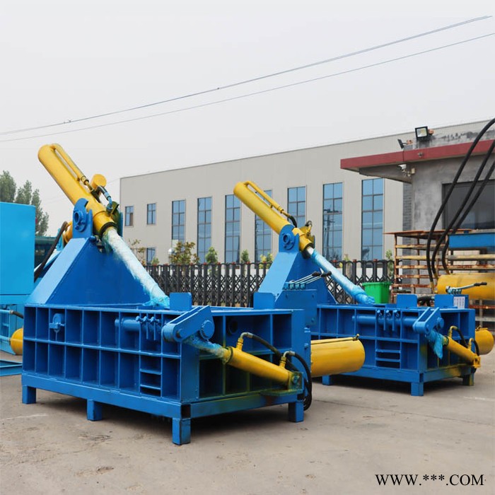 160吨卧式废铝合金压块机废品回收金属压块机废铁边角料压块机图7