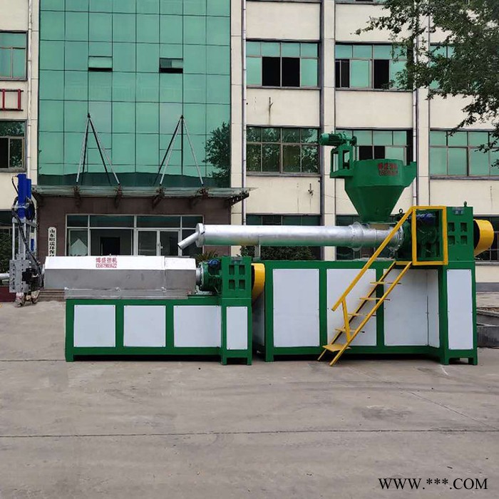 博盛 废塑料再生颗粒机废塑料造粒机单螺杆造粒机再生薄膜颗粒机再生编织袋颗粒机图4