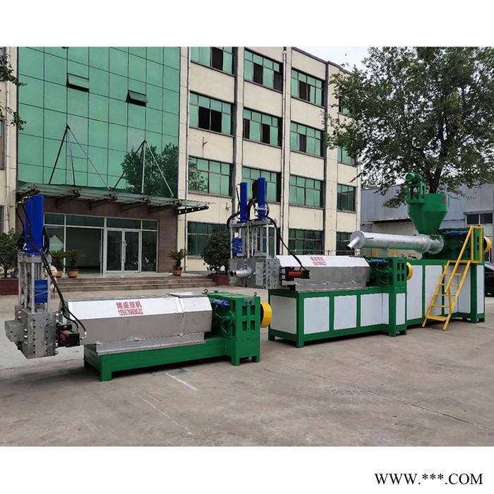 博盛 废塑料再生颗粒机废塑料造粒机单螺杆造粒机再生薄膜颗粒机再生编织袋颗粒机图7