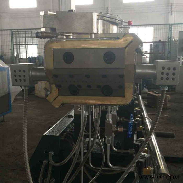 厂家直供 hc-65型双螺杆塑料造粒机组 废旧塑料再生颗粒设备图3