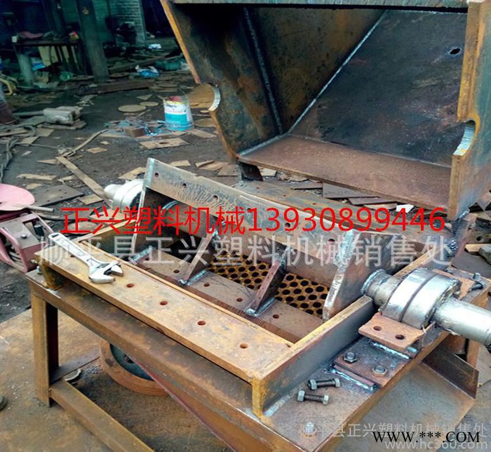 塑料回收破碎机、PVC电缆皮粉碎机河北顺平正兴塑料机械图2