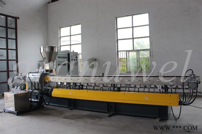 ** 南京格兰威 GTE-70B 双螺杆挤出机，PE交联电缆回收料造粒机图5