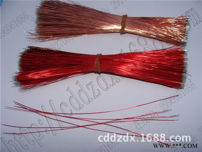 供应cd深圳沙井漆包线铜线漆包线铜线 单支铜线 多股漆包线 两头上锡漆包线图2