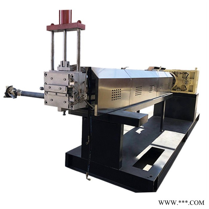 山东龙骏废旧塑料造粒机 再生颗粒挤出造粒机 大棚膜塑料膜造粒机图3