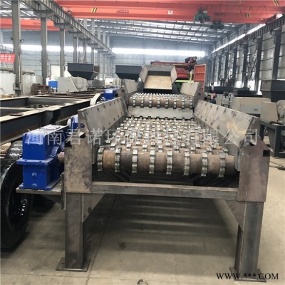 滚轴泥石分离机 君诺 泥石分离筛 建筑垃圾分离设备工作视频