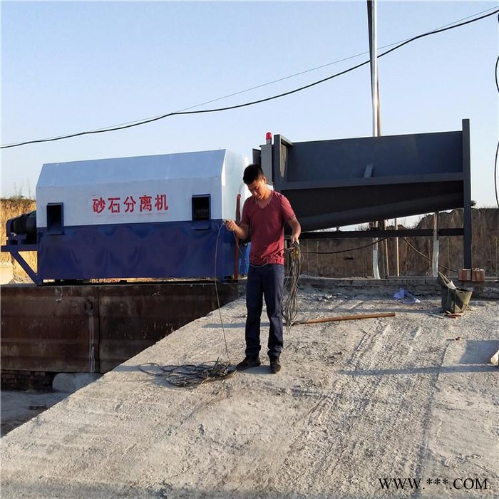 砂石分离机 砂石厂分离设备 全自动砂石分离机 中铁沙石分离机图6