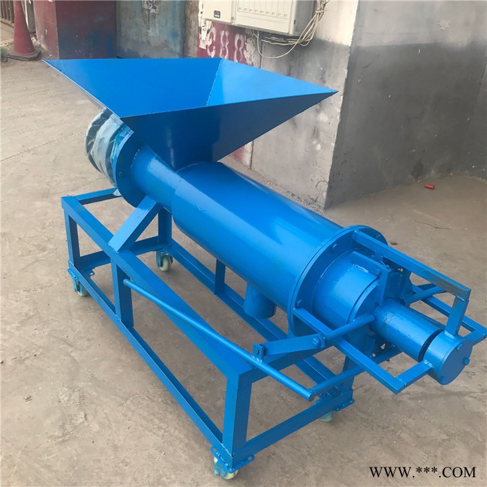 禽类粪便分离机械 猪粪粪便脱水设备 挤压式粪水分离设备图2