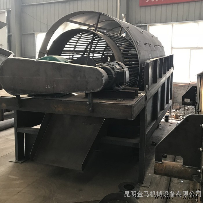 销售无轴滚筒筛 砂石分离设备 选矿滚筒筛出售图2