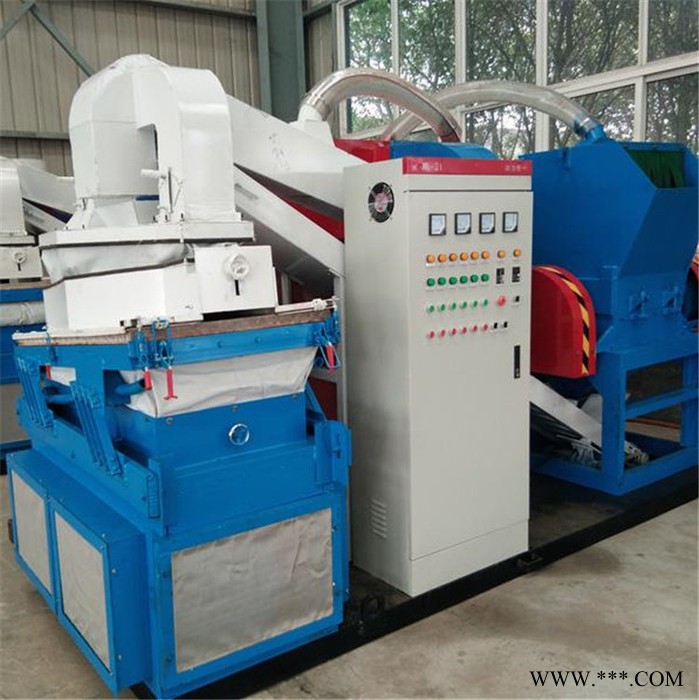 凯迪环保全自动杂线铜米机 废旧电线分离设备 铜塑分离机 铜线剥离分离机图5