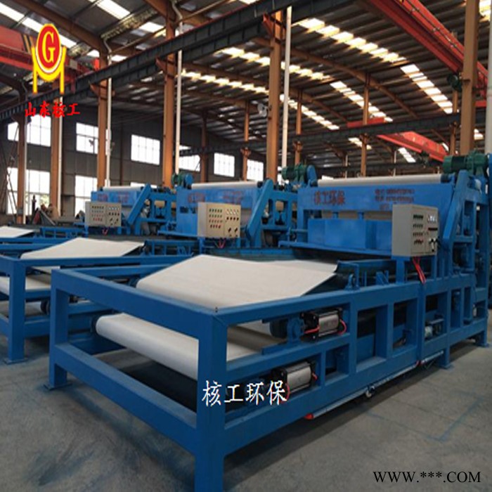 山东核工可定做洗砂泥浆脱水机 洗沙泥浆分离机 固液分离设备 带式压滤机图8