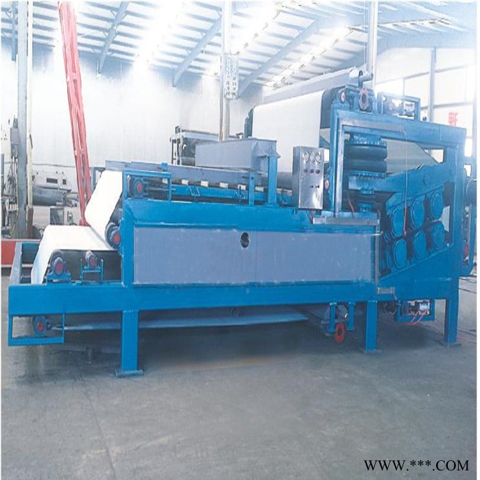 山东核工可定做洗砂泥浆脱水机 洗沙泥浆分离机 固液分离设备 带式压滤机图7