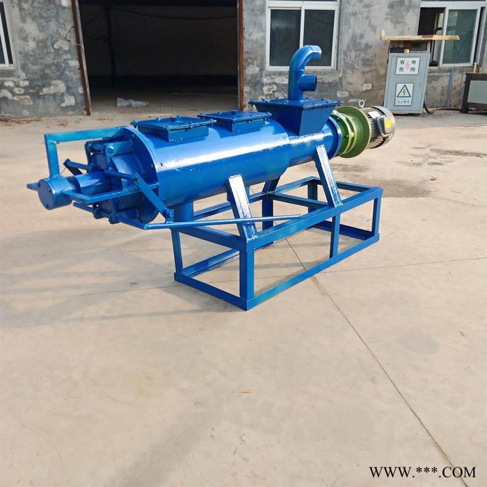 小型猪粪干湿分离机 餐厨垃圾固液分离设备 泥浆固液分离机图6