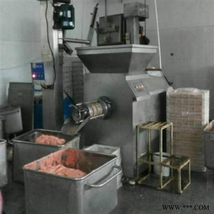 二手分离机 食品加工分离设备 不锈钢骨肉分离机山东图5