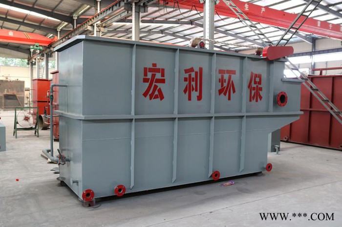 平流式溶气气浮机 固液分离设备 污水处理设备生产图2