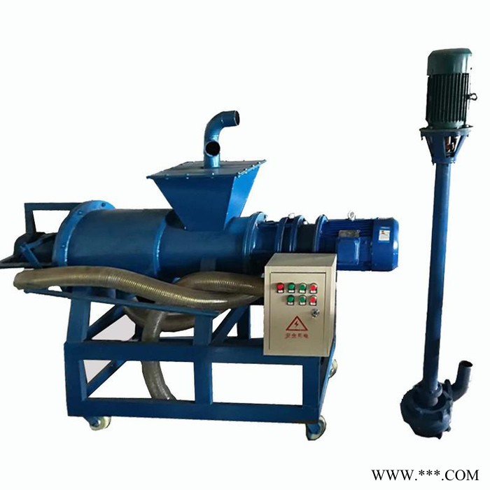 甘蔗渣干湿分离机 猪粪干湿分离机质保一年 食堂泔水干湿分离设备图8
