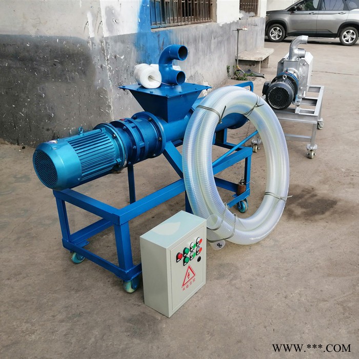 甘蔗渣干湿分离机 猪粪干湿分离机质保一年 食堂泔水干湿分离设备图6