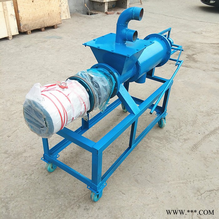 甘蔗渣干湿分离机 猪粪干湿分离机质保一年 食堂泔水干湿分离设备图5