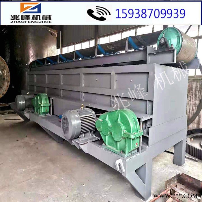 兆峰土石分离机设备 泥石分离机 泥石分离设备 辽阳多级连动辊轴筛 滚轴筛 泥土石头分离机图2
