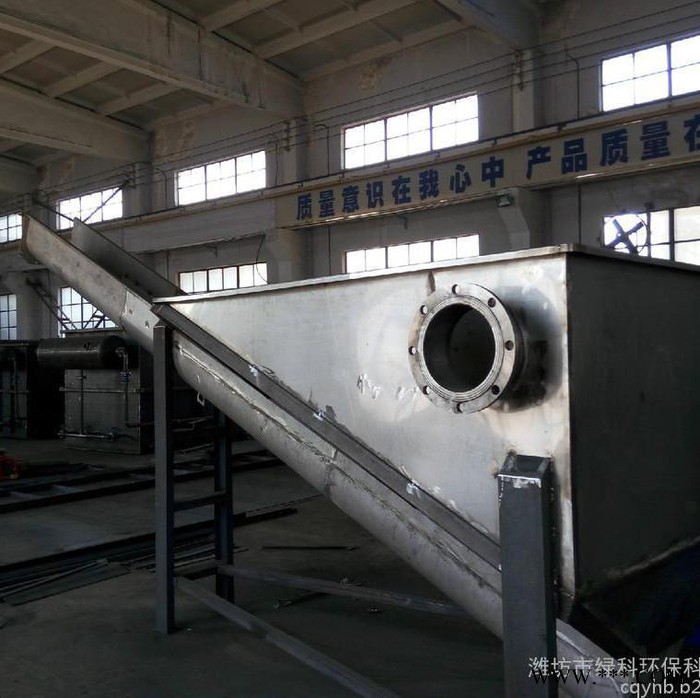 ** 螺旋砂水分离器  砂水分离器 污水处理设备泥沙分离设备采砂场专用设备图2