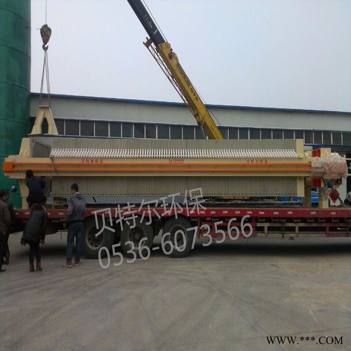 粘细物料分离设备 板框压滤机 XMAJ泥浆脱水设备 分离效果好 山东老品牌【贝特尔】图6