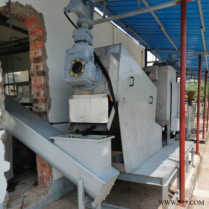 【江苏达伟环保】 叠螺式污泥脱水机 DW404叠螺压滤机 固液分离设备图3