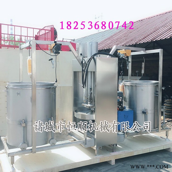 免清洗桑葚鲜果原液压榨机 物理压榨原汁高纯度浆渣分离设备 压滤图4