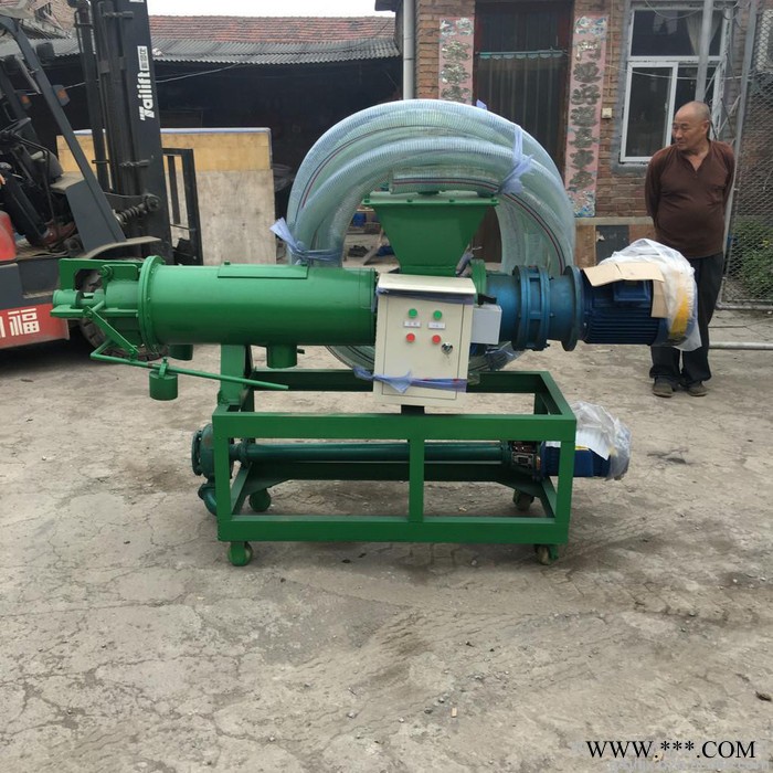 固液分离机 粪便干湿分离设备 启航粪便脱水机图3