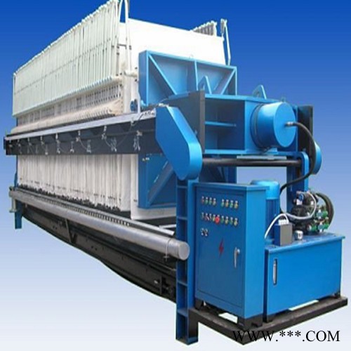 洗沙污泥脱水处理设备  固液分离设备  板框式压滤机  污泥处理设备厂家图2